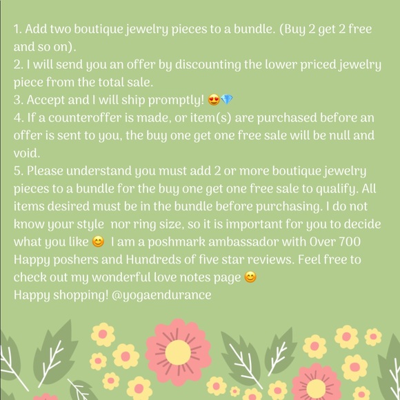 Buy One Get One Free All Boutique Jewelry π - Picture 8 of 8